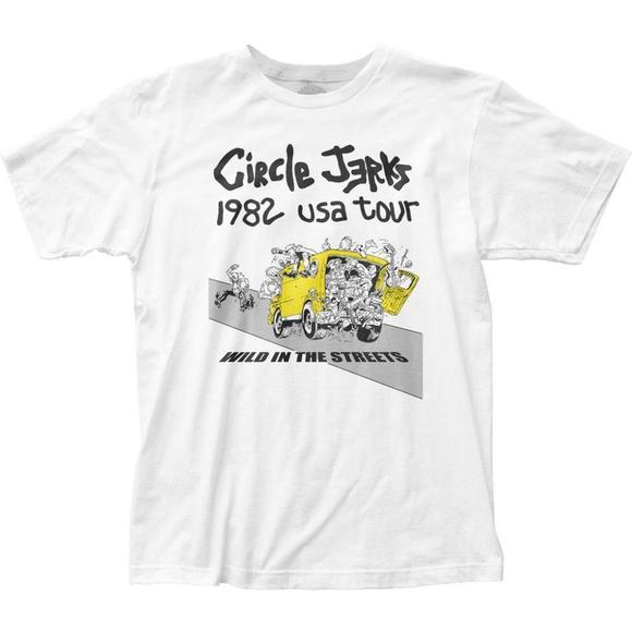 Circle Jerks 1982 Tour Unisex T-shirt Gift For Fan - Picture 1 of 4
